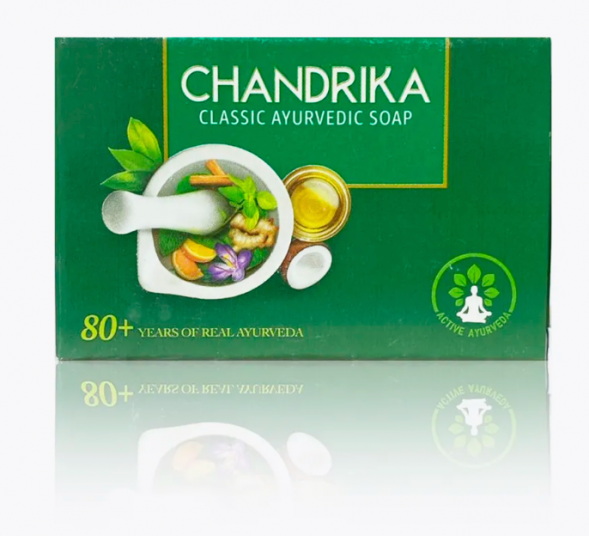 Мыло аюрведическое Чандрика Ориджинал (Chandrika Original Active Ayurveda) 75 г