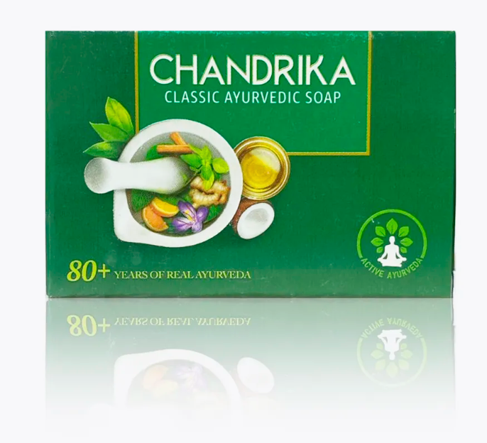 Мыло аюрведическое Чандрика Ориджинал (Chandrika Original Active Ayurveda) 75 г