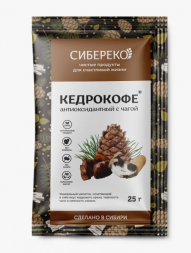 Кедрокофе Антиоксидантный с чагой (Сибереко) 25 г