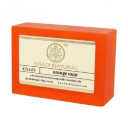 УЦЕНКА! Мыло Апельсин Кхади ПОМЯТО (Khadi Orange soap) 125 г