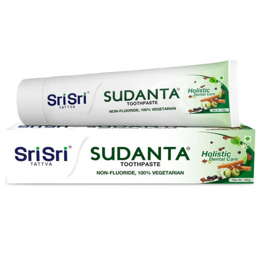 УЦЕНКА! Зубная паста Суданта Шри Шри СРОК ДО 09.2025 (Sudanta Tooth paste Sri Sri) 100г — 