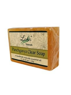 Мыло Панчагавья ручной работы Лалас (Panchagavya Clear Soap Lalas) 100 г