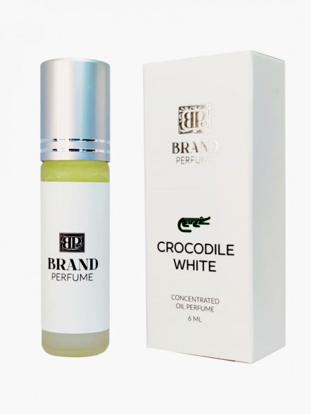 Масляные духи Белый Крокодил Brand Perfume ролик (Brand Perfume Costa Crocodile White) 6 мл