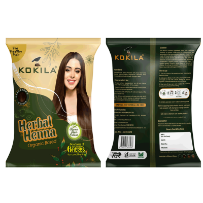 Хна для волос Натурально-Черная Кокила (Kokila Henna Natural Black) 10 г