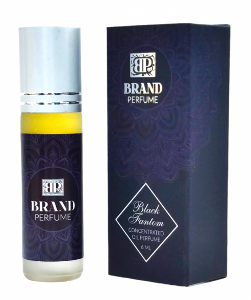 Масляные духи Черный фантом (Black Fantom Brand Perfume) 6 мл