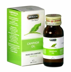 УЦЕНКА! Масло камфорное для волос Хемани ПОМЯТА УПАКОВКА (Camphor oil Hemani) 30 мл