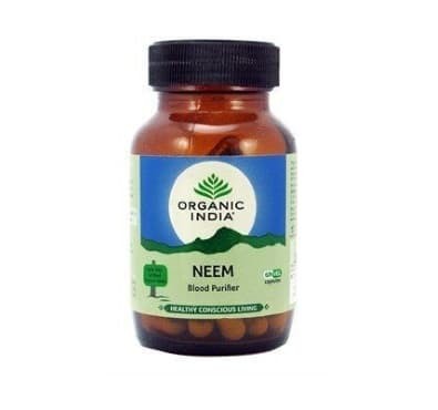 Ним для кожи Органик Индия (Neem Organic India) 60 капсул