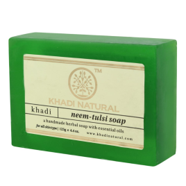 Мыло Ним и Тулси Кхади (Neem Tulsi Soap Khadi) 125 г