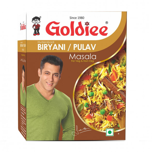 Приправа для плова Бирьяни Масала Голди (Biryani Pulav Masala Goldiee) 50 г