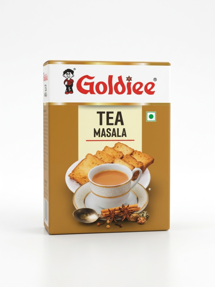 УЦЕНКА! Чай Масала индийский Голди ПОМЯТА УПАКОВКА (Tea Masala Goldiee) 50 г 