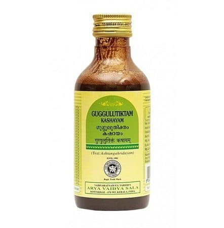 Гуггулутиктам Кашаям Коттаккал (Guggulutiktam Kashayam Kottakkal) 200 мл
