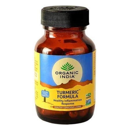 Турмерик (Куркумин) Органик Индия (Turmeric Formula Organic India) 60 капсул