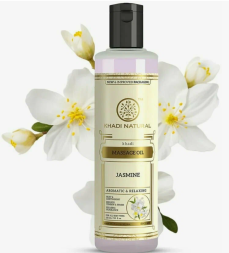 Массажное масло для тела Жасмин (Khadi Jasmine Massage oil) 210 мл