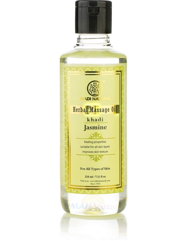Массажное масло для тела Жасмин (Khadi Jasmine Massage oil) 210 мл