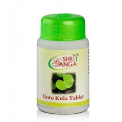 Готу Кола (Гото Кула) укрепление памяти Шри Ганга (GOTO KULA (Gotu Kola) Shri Ganga) 100 табл