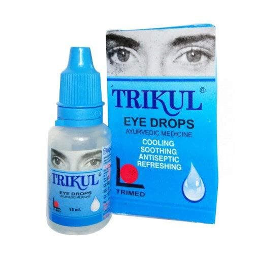 УЦЕНКА! Капли для глаз Трикул ПОМЯТА УПАКОВКА (Trikul Eye Drops) 15 мл