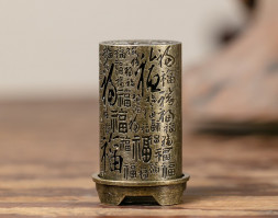 Курительница-подставка для благовоний Цилиндр Байфу 6 х 3 см