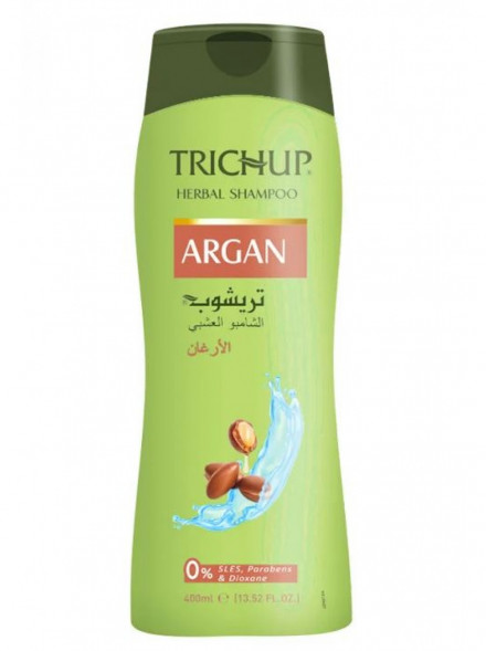 Шампунь для волос с Аргановым маслом Тричуп Васу (Trichup Argan Shampoo Vasu) 400 мл
