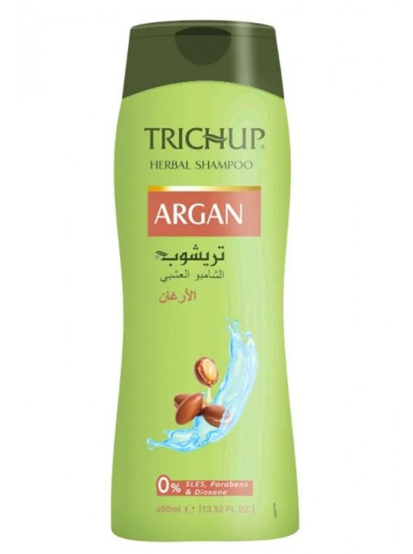 УЦЕНКА! Шампунь для волос с Аргановым маслом Тричуп Васу СРОК ДО 10.2026 (Trichup Argan Shampoo Vasu) 400 мл
