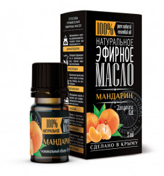 Эфирное натуральное масло Мандарин Крымские масла (Tangerine Oil) 5 мл