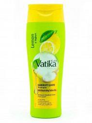 Шампунь Лимон и Йогурт от перхоти Дабур Ватика (Dabur Vatika Lemon and Yoghurt Dandruff Guard) 400 мл