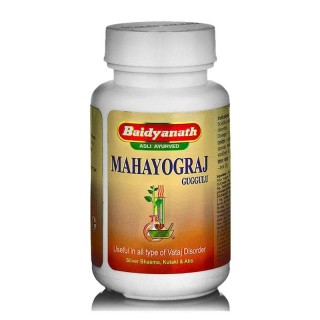 МахаЙогарадж Гуггул Бадьянатх (Mahayogaraj Guggulu Baidyanath) 40 табл
