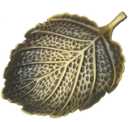 Подставка для благовоний и свечи Лист Бодхи 11,5 х 7,8 см