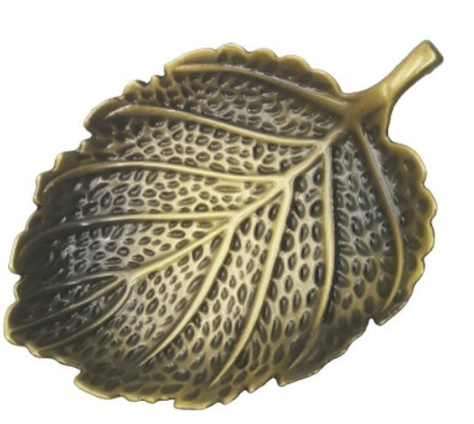 Подставка для благовоний и свечи Лист Бодхи 11,5 х 7,8 см