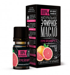 Эфирное натуральное масло Грейпфрут Крымские масла (Grapefruit Peel Oil) 5 мл