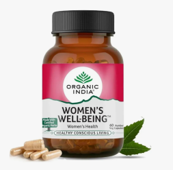 Вименс Велл Биинг для женского здоровья Органик Индия (Women's Well-Being Organic India) 60 капсул
