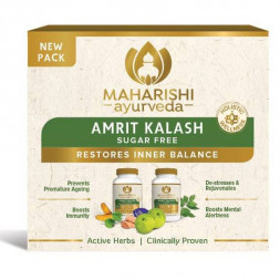 Амрит Калаш для иммунитета без сахара Махариши (Amrit Kalash sugar free Maharishi) 60 г + 60 табл