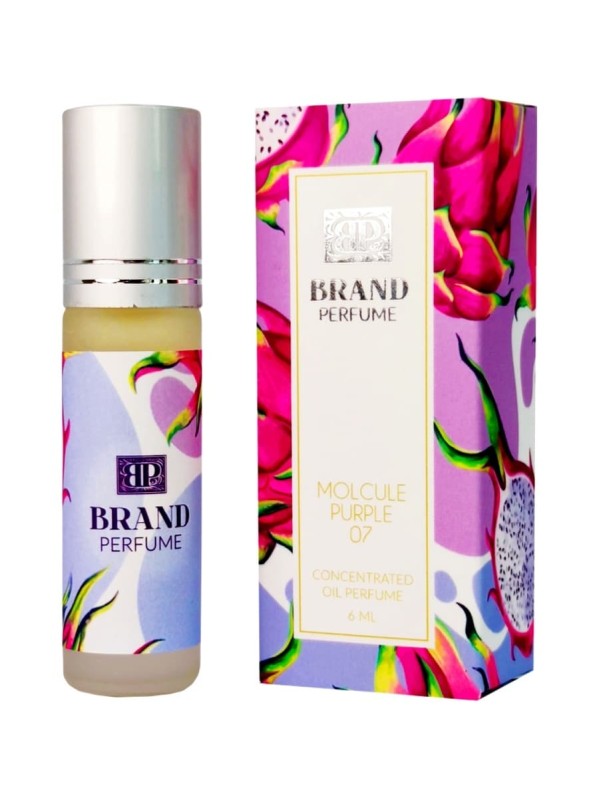 Масляные духи Molcule Purple 07 ролик Brand Perfume (Brand Perfume Molcule Purple 07) 6 мл