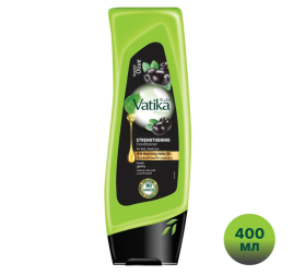 Кондиционер для укрепления волос Испанская Оливка Дабур Ватика (Dabur Vatika Spanish Olive Strengthening) 400 мл