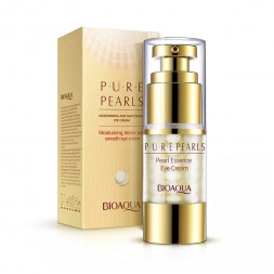 УЦЕНКА! Крем для кожи вокруг глаз увлажняющий СРОК ДО 10.2025 (Pure Pearls Moisturizing and Smoothing Eye Cream Bioaqua) 25 г