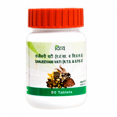 УЦЕНКА! Сандживани вати Патанджали СРОК ДО 04.2026 (Sanjeevani vati Patanjali) 80 табл