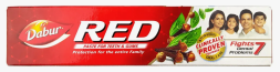 УЦЕНКА! Зубная паста Red Дабур Индия ПОМЯТА КОРОБКА (Tooth paste Red Dabur India) 100 г 