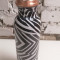 Медная бутылка Чанда (Pure Copper Bottle Zebra print Chanda) 500 мл
