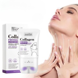 Лифтинг-крем омолаживающий с коллагеном для восстановления упругости кожи шеи и зоны декольте (Sadoer Collagen Firming Lifting Anti-Wrinkle cream) 110 мл