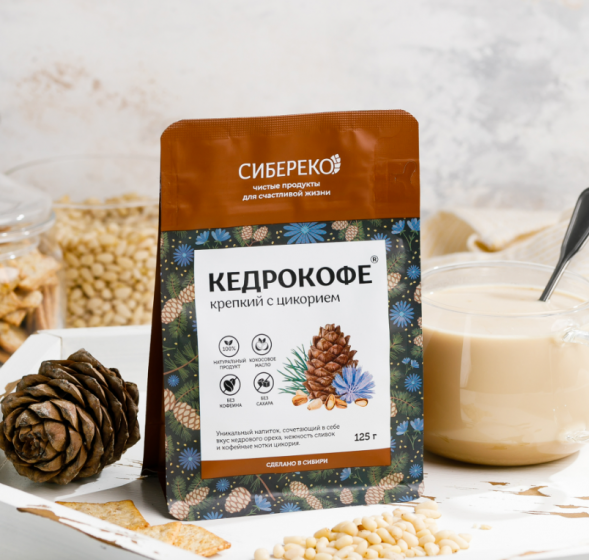 Кедрокофе Цикорий крепкий (Сибереко) 125 г