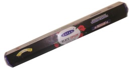 Благовония без угля Черный опиум шестигранник Сатья (Black opium Charcoal free Satya) 20 шт