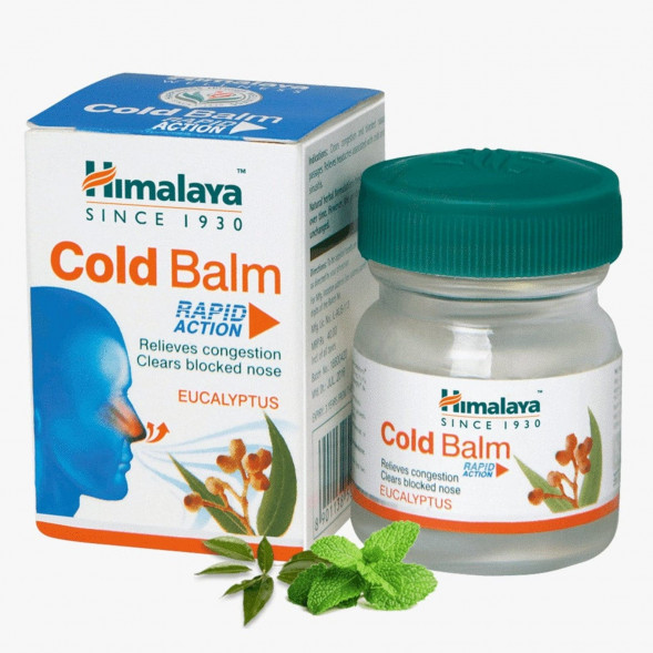 Бальзам от простуды и насморка Колд Балм Хималая Хербалс (Cold balm Himalaya Herbals) 10 г