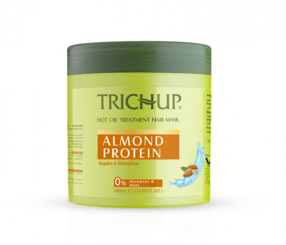 Маска для волос с Миндальным протеином Тричуп (Almond Protein Hair Mask Trichup Vasu) 500 мл