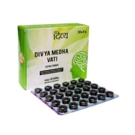 УЦЕНКА! Медха вати для работы мозга Дивья ПОМЯТА КОРОБКА (Medha vati Divya Patanjali) 120 табл 