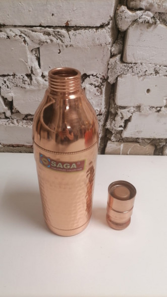Медная бутылка Сага (Pure Copper Bottle Champagne Saga) 1000 мл