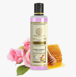 Лосьон для тела увлажняющий Роза и Мед Кхади (Rose and Honey Moisture Khadi) 210 мл