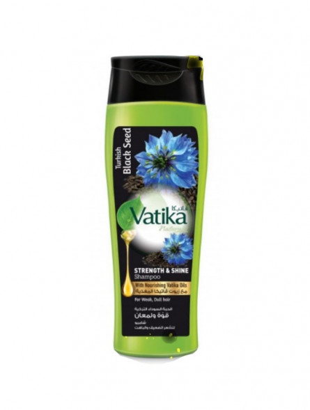 Шампунь Турецкий Черный Тмин Сила и Сияние Дабур Ватика (Dabur Vatika Turkish Black Seed Strength And Shine) 400 мл