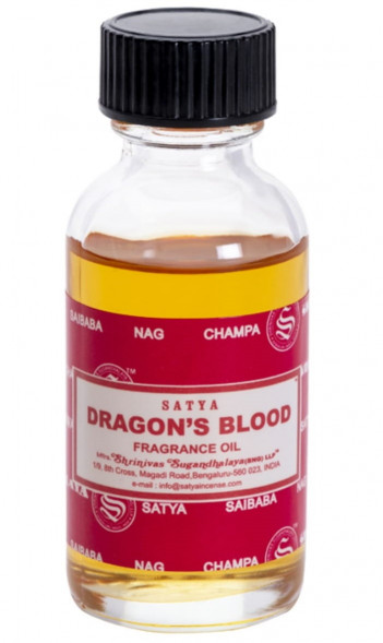 Ароматизатор для дома Кровь дракона Сатья (Dragon&amp;#039;s Blood Fragrance oil Satya) 30 мл