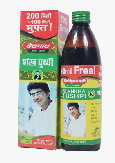 Шанкха Пушпи сироп Бадьянатх (Shankhapushpi Baidyanath) 300 мл