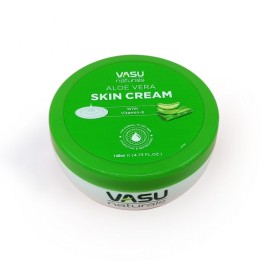 УЦЕНКА! Крем для тела с Алое Вера Васу СРОК ДО 08.2026 (Aloe Vera Skin Cream Vasu) 140 г
