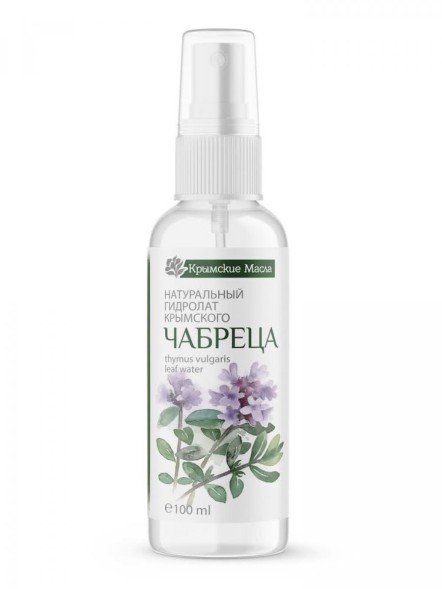 УЦЕНКА! Гидролат для лица Чабрец спрей СРОК ДО 06.2026 (Крымские масла) 100 мл